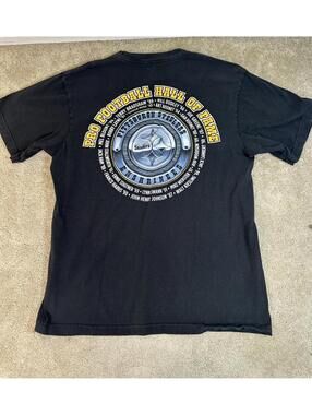 Mens L Steelers Hall Of Fame Reebok T Shirt NFL Vintage Style